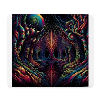 Dark Forest - Mousepad (Querformat) - Weiß - Vorne
