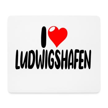 ludwigshafen - Mousepad (Querformat) - Weiß - Vorne