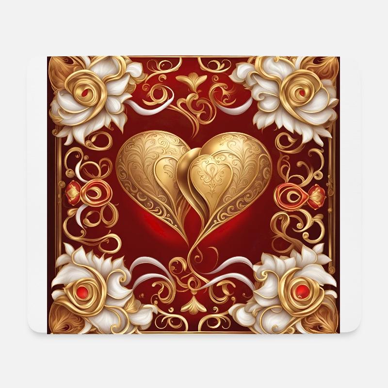 Be mine Valentine 1 - Mouse Pad (horizontal) - white