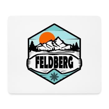 Feldberg - Tapis de souris (format paysage) - blanc - Devant