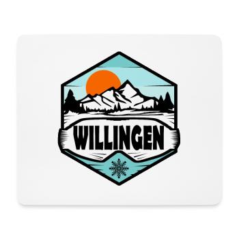 Willingen - Mousepad (Querformat) - Weiß - Vorne