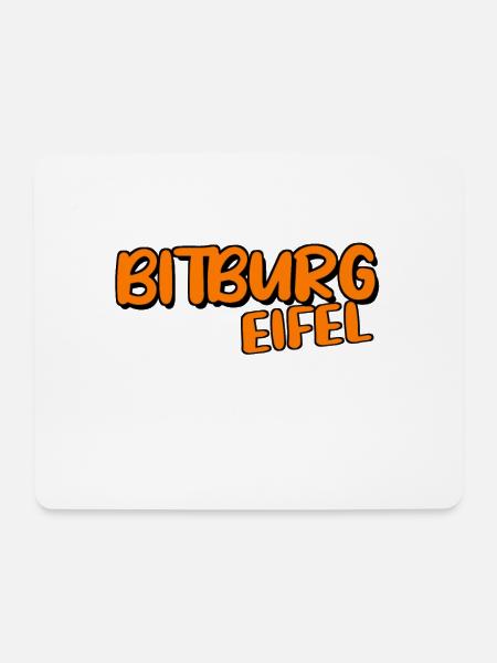 Bitburg - Mousepad (Querformat) - Weiß