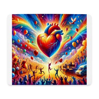 A Valentine's Celebration - Mousepad (Querformat) - Weiß - Vorne