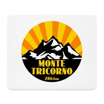 Monte Tricorno - Mouse Pad (horizontal) - white - Front