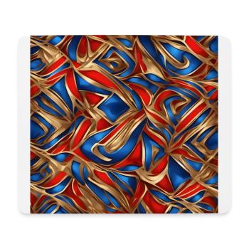 mouse pad colorful background wallpaper pattern - Mouse Pad (horizontal) - white - Front