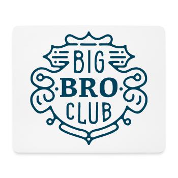 Big bro club older brother - Mouse Pad (horizontal) - white - Front
