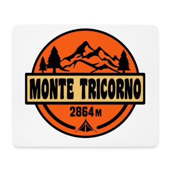 Monte Tricorno - Mouse Pad (horizontal) - white - Front