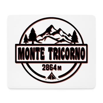 Monte Tricorno - Mouse Pad (horizontal) - white - Front