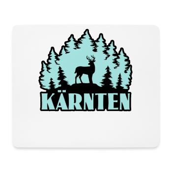 Carinthie - Tapis de souris (format paysage) - blanc - Devant