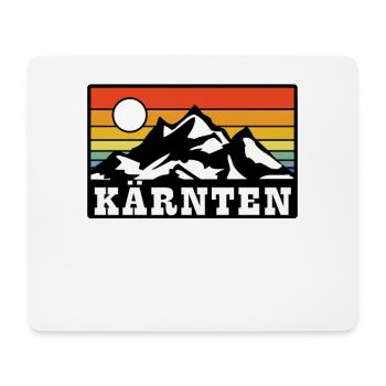 Carinthie - Tapis de souris (format paysage) - blanc - Devant