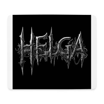 Heavy Metal Helga - Mousepad (Querformat) - Weiß - Vorne