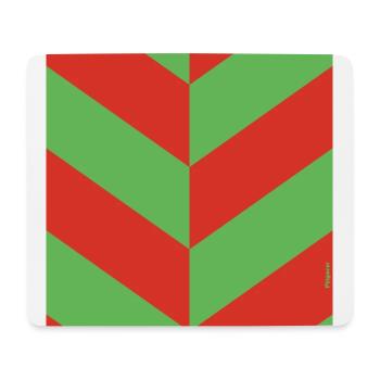 BLOW UP MOVIE: POP ART CUSHION 'DIAGONAL OP ART' - Mouse Pad (horizontal) - white - Front