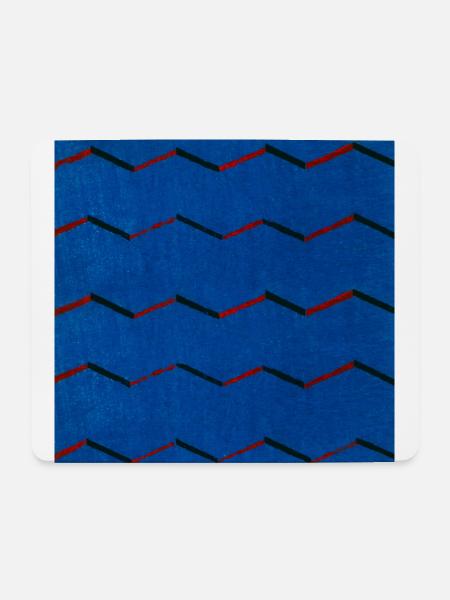 Mauspad Bunter japanischer Holzschnitt - Mousepad (Querformat) - Weiß