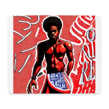 A Lovely Day - pop art - Tapis de souris (format paysage) - blanc - Devant