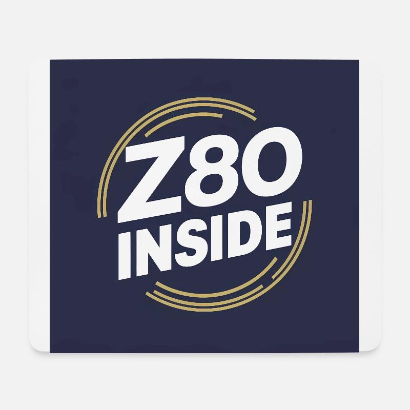 Z80 Inside - Mouse Pad (horizontal) - white