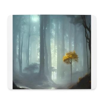 Der Eine - Mousepad (Querformat) - Weiß - Vorne