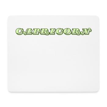 Logo "Capricorne" - Tapis de souris (format paysage) - blanc - Devant