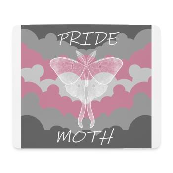 PRIDE MOTTE DEMIGIRL - Mousepad (Querformat) - Weiß - Vorne