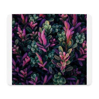 Violette Pflanzenstoffe - Mousepad (Querformat) - Weiß - Vorne