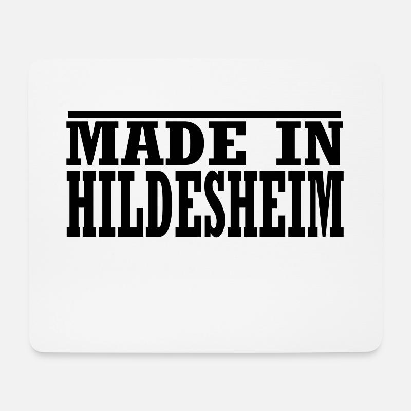 Hildesheim - Mousepad (Querformat) - Weiß