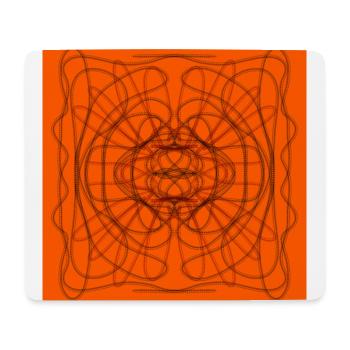 Orange - Tapis de souris (format paysage) - blanc - Devant