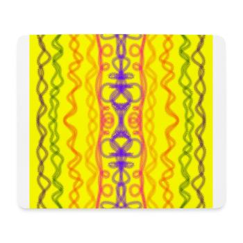 gelber Stamm - Mousepad (Querformat) - Weiß - Vorne