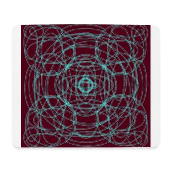 Geordnetes Chaos - Mousepad (Querformat) - Weiß - Vorne