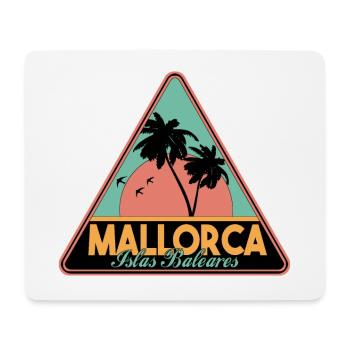 Mallorca - Mousepad (Querformat) - Weiß - Vorne