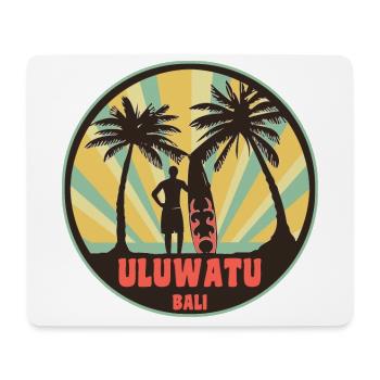 Uluwatu Surf Spot Bali - Mouse Pad (horizontal) - white - Front