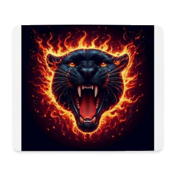 on Fire - Mouse Pad (horizontal) - white - Front