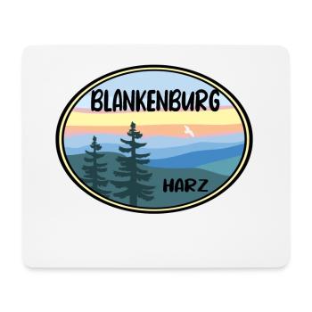 Blankenburg - Mousepad (Querformat) - Weiß - Vorne