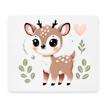 Adorable_D - Mouse Pad (horizontal) - white - Front