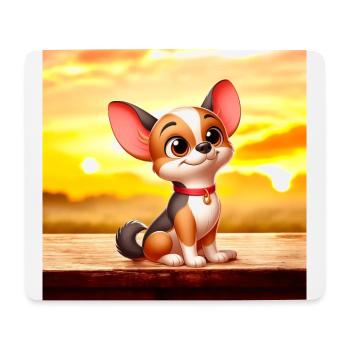 Chihuahua 5 - Mouse Pad (horizontal) - white - Front