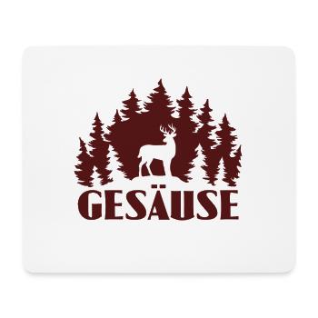 Gesäuse - Mouse Pad (horizontal) - white - Front