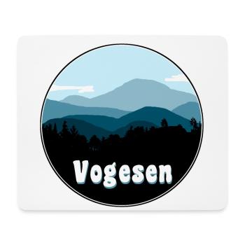 Vogesen - Mousepad (Querformat) - Weiß - Vorne