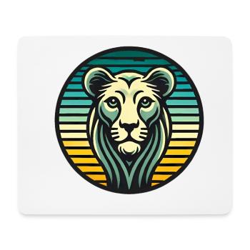 Cooler Than a Cat - Mouse Pad (horizontal) - white - Front