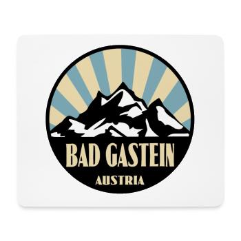 Bad Gastein - Tapis de souris (format paysage) - blanc - Devant