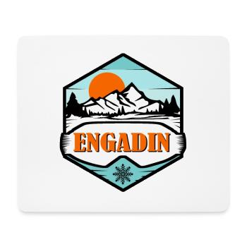 Engadin - Mouse Pad (horizontal) - white - Front