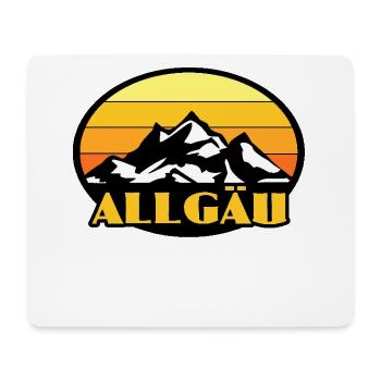 Allgäu - Mousepad (Querformat) - Weiß - Vorne