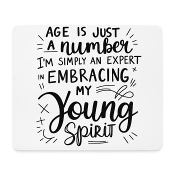 Embrace Your Youth - Mouse Pad (horizontal) - white - Front