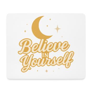 Believe in Yourself Celestial Design - Mouse Pad (horizontal) - white - Front