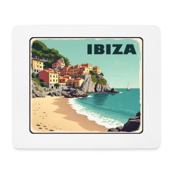Ibiza Balearen - Mousepad (Querformat) - Weiß - Vorne