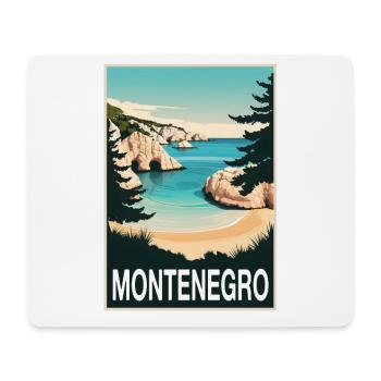 Montenegro - Mousepad (Querformat) - Weiß - Vorne