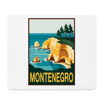 Montenegro Adria - Mousepad (Querformat) - Weiß - Vorne