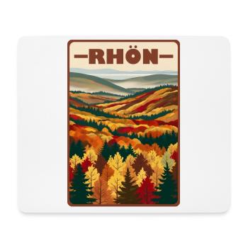 Rhoen Rhön - Mousepad (Querformat) - Weiß - Vorne