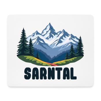 Sarntal - Mouse Pad (horizontal) - white - Front
