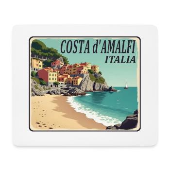 Amalfi Küste Italien - Mousepad (Querformat) - Weiß - Vorne
