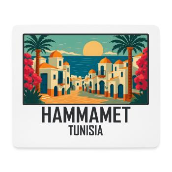 Hammamet Tunisia - Mouse Pad (horizontal) - white - Front