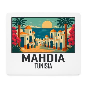 Mahdia Tunisia - Mouse Pad (horizontal) - white - Front