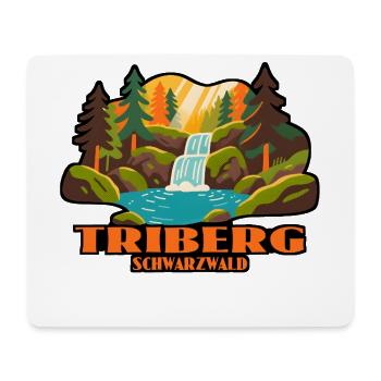 Triberg Schwarzwald - Mousepad (Querformat) - Weiß - Vorne